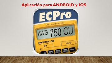ElectriCalc PRO, cálculos eléctricos