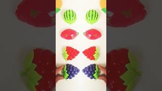 grape Fruit Magic ASMR watermelon asmr #fruits #apple #strawberry #orange #grape #watermelon