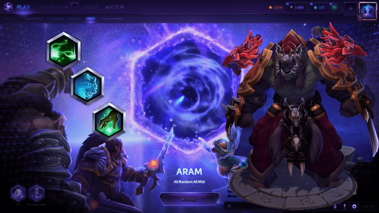 Reghar Z Build Ancestral Healing No Commentary | Heroes of the Storm