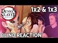 finally showing my wife Demon Slayer - Blind Reaction Season 1 Episode 2 &amp; 3 - SUB