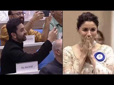 Ranbir Kapoor Reaction on Alia Bhatt Receives National Award For Gangubai |69th National Film Awards