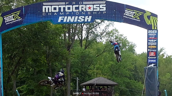 Haiden Deegan - Huge Jump at Ironman MX 2023