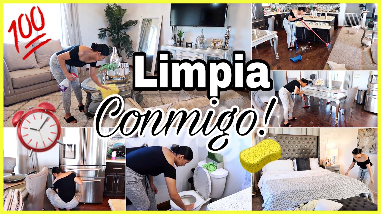 LIMPIA CONMIGO MI CASA! 🏠Rutina de   2-3 Veces a la semana