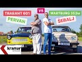 Wartburg 353w vs Trabant 601 - 1na1 - Pervan i Jura