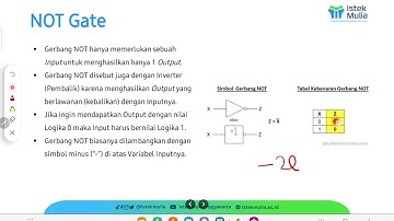 Pertemuan 3 Bagian 1 Logika Informatika (Logika Gate / Gerbang Logika)