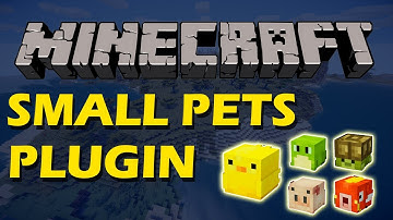 More pets in Minecraft with Small Pets Plugin