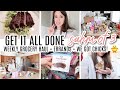 GET IT ALL DONE WITH ME // STAY AT HOME MOM OF 3 + Grocery Haul //  WE GOT CHICKS!