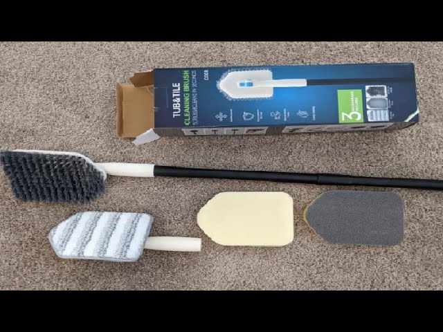 I Tried the BOOMJOY Scrub Brush to Clean My Shower