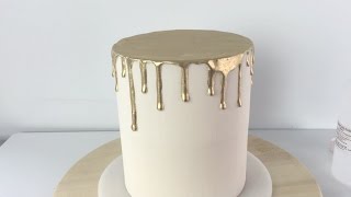 Create a stunning Golden Drizzle Cake
