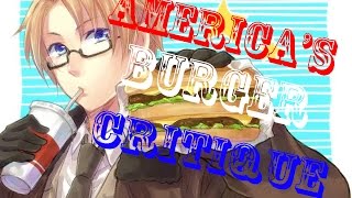  Hetalia AMV - Oh My Dayum! | America's Burger Critique
