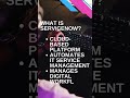 What is ServiceNow?#ServiceNow #ITSM #TechCareers #ServiceNowTraining #learnservicenow #servicenow