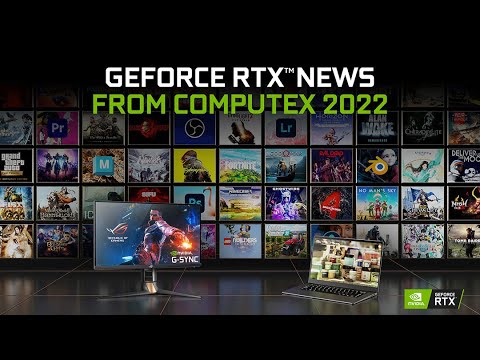 NVIDIA Keynote at COMPUTEX 2022 - Updates for PC Gamers and Creators