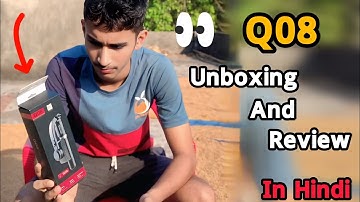 Q08 Expandable Selfie Stick Tripod With 360° Rotatable Gimbal ।। Unboxing & Review in Hindi