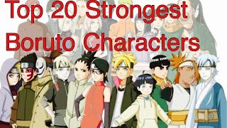 Top 20 Strongest Boruto Characters