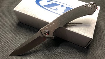 Zero Tolerance Sinkevich in Titanium 0450 / unboxing / quick review / comparison
