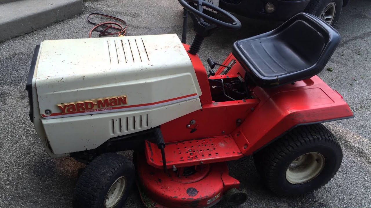 Yardman riding lawn mower for sale SOLD - YouTube