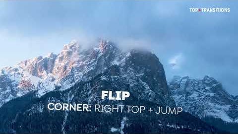 Flip Transition Plugin for Premiere Pro. No templates, no switching to After Effects!