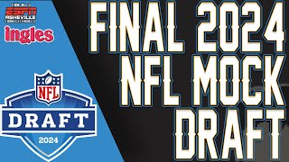 2024 NFL Draft Day: LIVE in Detroit with our FINAL Mock Draft 04.25.24