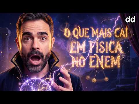 Revisão de Física ENEM 2026 ao vivo: o que mais cai na prova