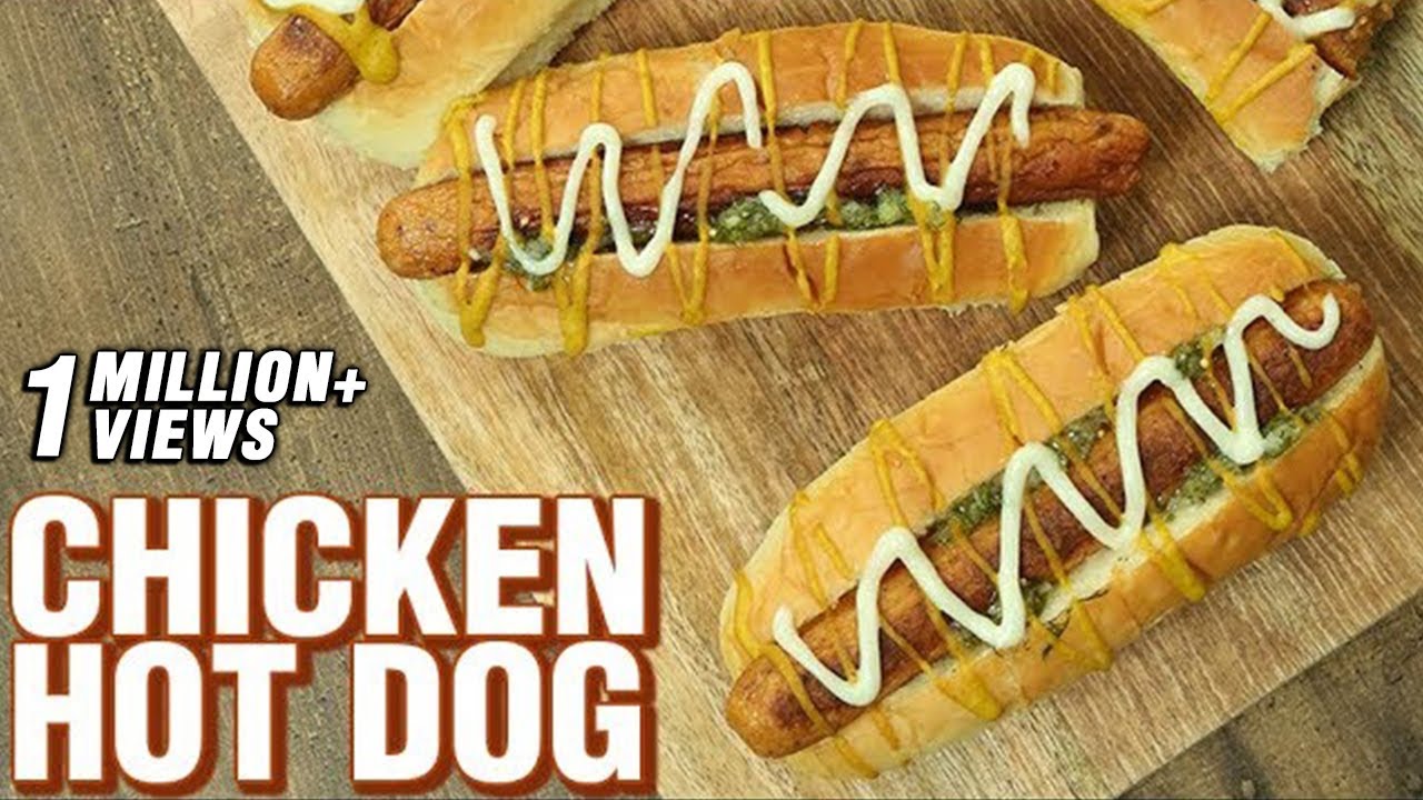 The BEST Grilled Hot Dogs - Plain Chicken