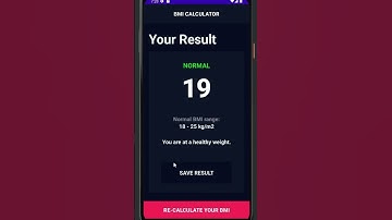 BMI Calculator App with Kotlin / Jetpack Compose #shorts