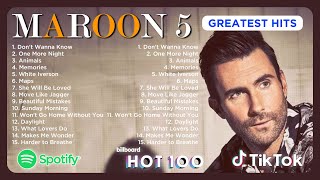 The Best Of Maroon 5- Maroon 5 Greatest Hits Full Album 2024 - Best Songs Collection 2024