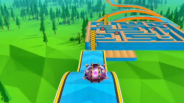 Going Balls Game Speedrun Gameplay level [181-185] Unexpected twists! #technohackzgames