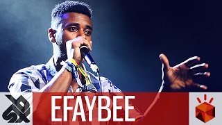 EFAYBEE  |  Grand Beatbox SHOWCASE Battle 2016  |  Elimination