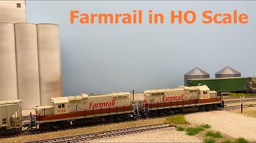 Farmrail in HO Scale Shelf Layout - March 2021 Layout Update!