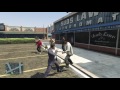 GTA V | fighting random strangers (short clip)