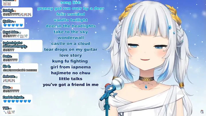 Gawr Gura Sings - Mistletoe (Justin Bieber)