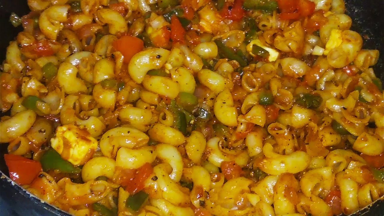 Indian Style Pasta Recipe/Spicy Masala Pasta/Pasta Recipes - YouTube