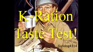 WW2 K-Ration Dinner Taste Test ~Reproduction~
I know why the boxes are waxed Thanks!
Get your own at Hogan Quartermaster Depot:
http://www.angelfire.com/nc/stug/
For other great MRE Reviews check out:
Gshultz9: https://www.youtube.com/user/gschultz9
Kiwi Dude: https://www.youtube.com/user/KiwiDudeMRE
Gundog on FB: https://www.facebook.com/Gundog4314sRationReviews?fref=photo
For information U.S. and Foreign Rations check out mreinfo.com
MRE Info: http://www.mreinfo.com/ WW2 K-Ration Dinner Taste Test ~Reproduction~