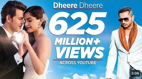 Dheere Dheere Se Meri Zindagi Song 4K Video My Hind Hrithik Roshan Yo Yo Honey Singh1080P HD
