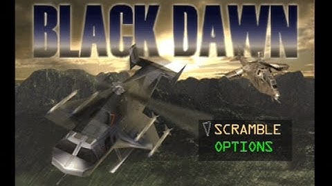 [Ps1] Introduction du jeu "Black Dawn" de l