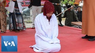Woman in Indonesia Flogged for Pre-Marital Sex in Aceh, Banned Under Sharia Law