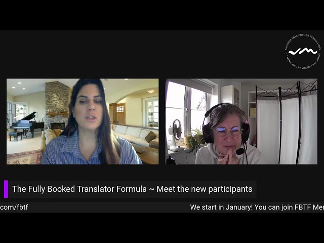 The Fully Booked Translator Formula ~ Meet the new participants