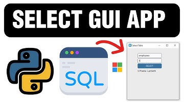 Select Table - MSSQL with Python Customtkinter Lesson 4