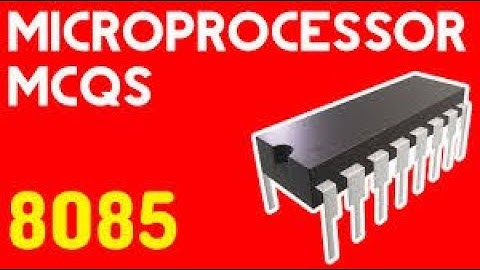 Microprocessor MCQs With Answer In Hindi