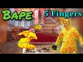 Bape + 5 Fingers For King Of Gun Game | Pubg Mobile