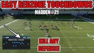 SCORE EASY TOUCHDOWNS IN THE RED ZONE! INSTANTLY IMPROVE YOUR MADDEN 21 OFFENSE WITH THIS MONEY PLAY
