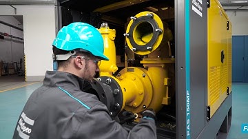 Atlas Copco Service Instruction Video PAS - Daily Maintenance