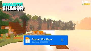 Shader For Minecraft Pe 1.20.81 || Best Ultra Realistic Shader For Mcpe 1.20