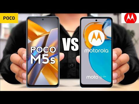 Poco M5s vs Motorola moto e22s || Motorola Moto e22s vs Poco M5s