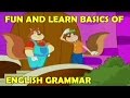 Fun and Learn Basics of English Grammar for Children & Kids Learning With Funny Animated Cartoons