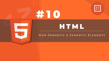 HTML Tutorial #10: Non-Semantic & Semantic Elements | Web Development | Filipino | Tagalog
