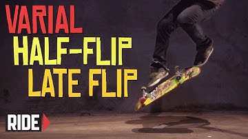 Chris Haslam Skateboarding in Slow Motion - Varial Half Flip Late Flip