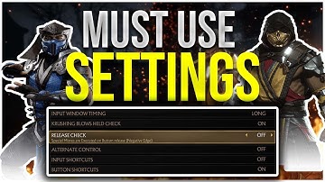 THIS setting will help you with combos | mortal kombat 11