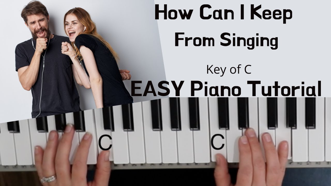 How Can I Keep From Singing -Chris Tomlin | Ed Cash | Matt Redman (Key of C)//EASY Piano Tutorial - YouTube