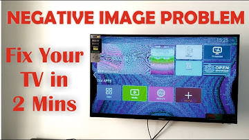 Smart TV Negative & Inverted Picture Solution I LED TV LVDS Mapping I  Easy Fix in 2 Mins #smarttv